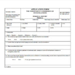 10 Correctional Services Application Form Templates To Download
