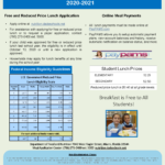 2020 2021 Free And Reduced Lunch Application Flyer NORTH COUNTY K 8