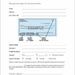 Ach Deposit Authorization Form Template Template Resume Examples