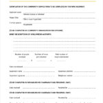 FREE 10 Sample Community Service Forms In PDF MS Word