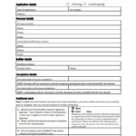 FREE 19 Landscaping Forms In PDF MS Word