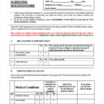 FREE 6 Medical Questionnaire Forms In PDF Ms Word