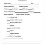 FREE 8 Counseling Referral Forms In MS Word PDF