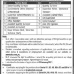 NLC Jobs 2021 National Logistics Cell Multiple Vacancies Announced
