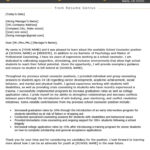School Psychologist Letter Of Recommendation Tunu redmini co