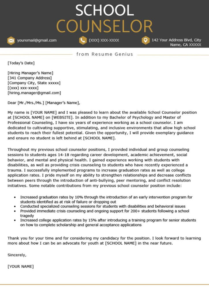School Psychologist Letter Of Recommendation Tunu redmini co 